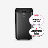 OmniDry 12L Quiet Low Energy Dehumidifier - Black