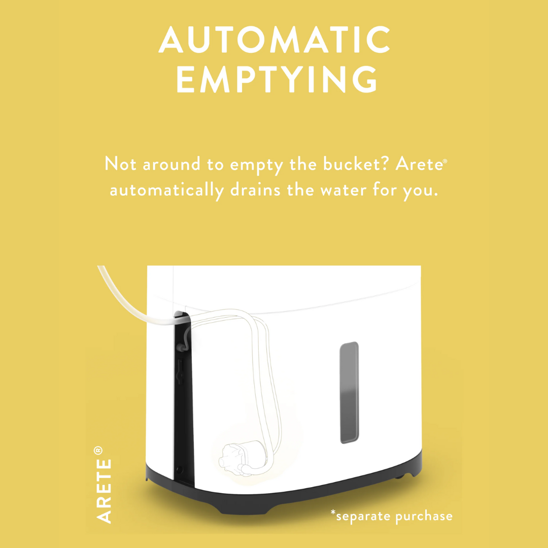 MeacoDry Arete® One 20L Dehumidifier & Air Purifier White - ARETEONE20L